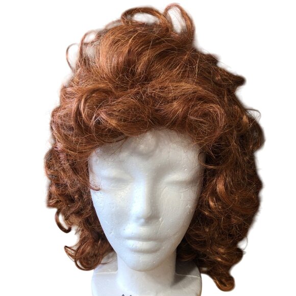 Paula Young Wig NWT Brittany Red Long Medium Curls Color 33/28 Auburn main image 9